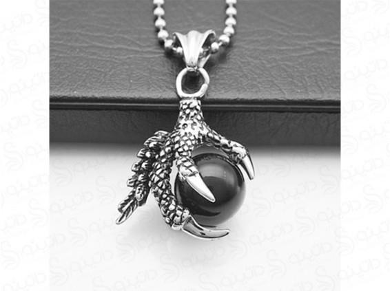 گردنبند مردانه نگین در چنگ عقاب jewellery-10001